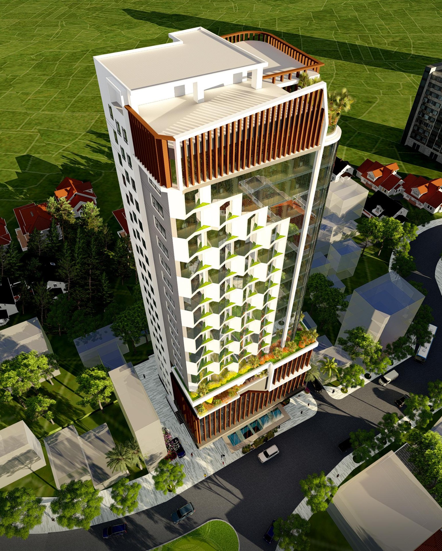 Tòa nhà office và hotel Cty XD số 2 Quảng Ninh